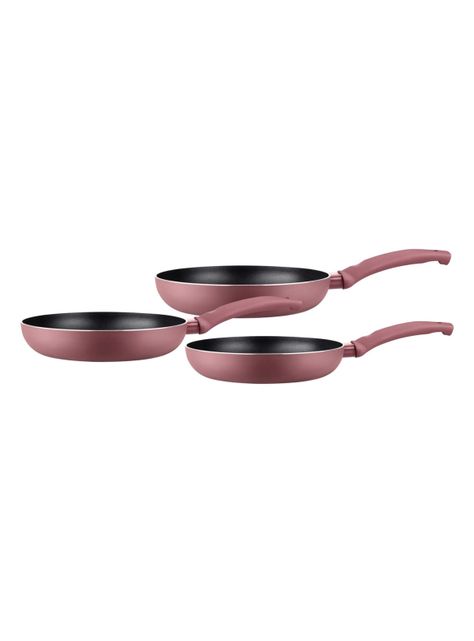 Set Marmicoc Sartenes Aluminio 18-20-24 cm Spring Granate-0