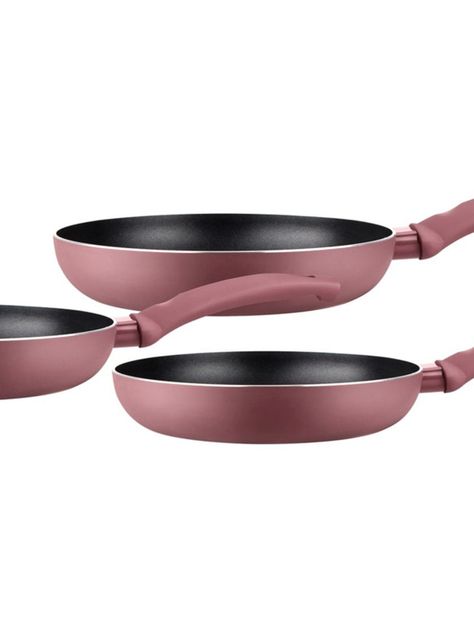 Set Marmicoc Sartenes Aluminio 18-20-24 cm Spring Granate-1