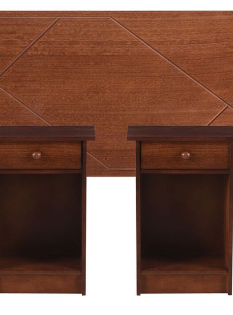 Set Muebles New Villarica: Respaldo 2 Plazas + 2 Veladores-1
