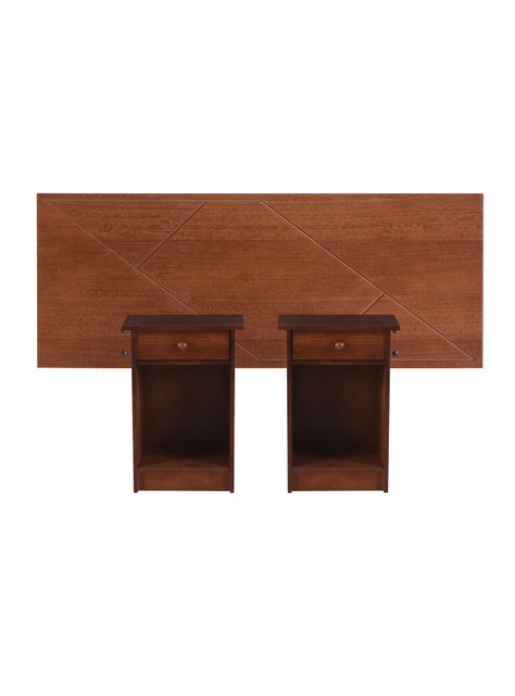 Set Muebles New Villarica: Respaldo 2 Plazas + 2 Veladores-0