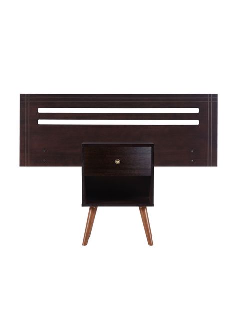 Set Muebles New Munich: Respaldo 1 Plaza + Velador-0