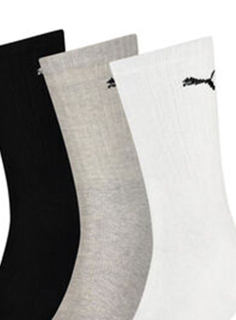 Calcetín Multicolor Style Crew Sock 3P Unisex-1