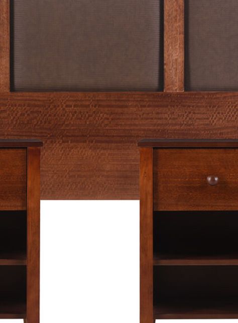 Set Muebles New Torino Café: Respaldo King + 2 Veladores-1