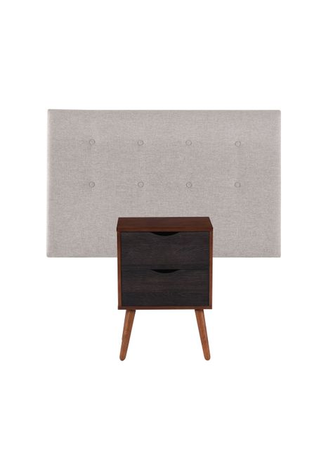 Set Muebles Trigis: Respaldo 1 Plaza + Velador-0