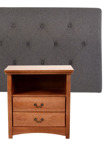 Set Muebles Kavery: Respaldo 2 Plazas + 2 Veladores-1