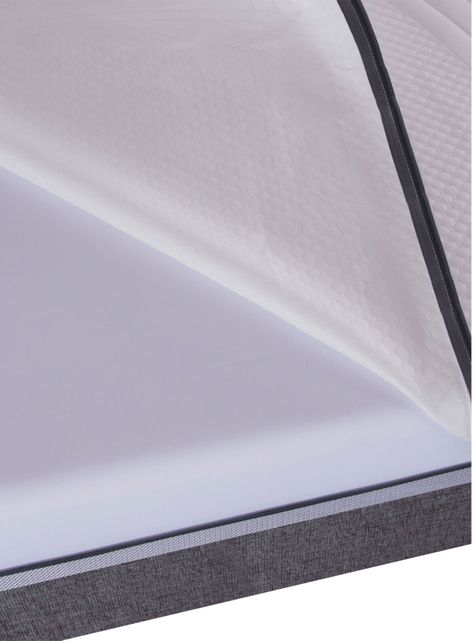 Box Spring Ortopedic Advance B5 Black 1.5 Plazas + Set Muebles New Torino-2