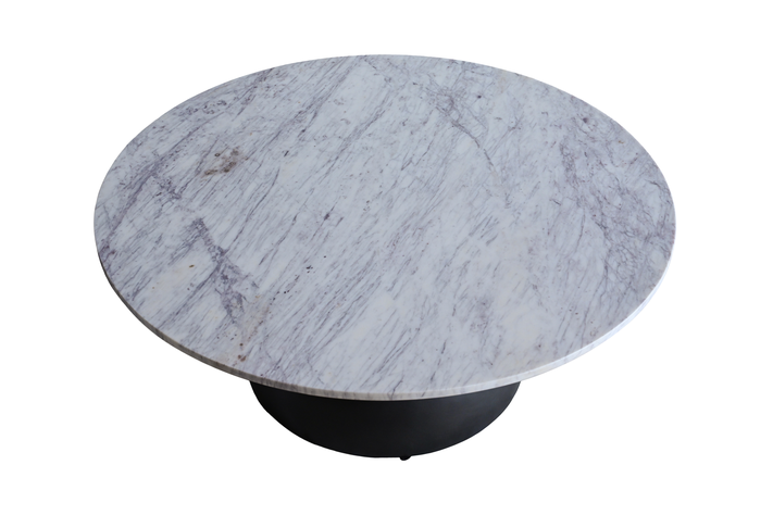 Mesa Centro Midtown Redonda Mármol 100 cm-3