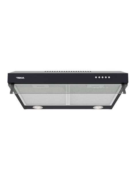 Campana Tradicioanl Mural CX 62120 Negra 60 cm-0