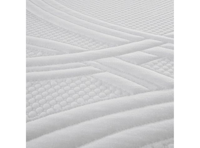 Cama Europea Ortopedic Advance 2 Plazas Base Dividida + Velador New Dublín Chocolate-3
