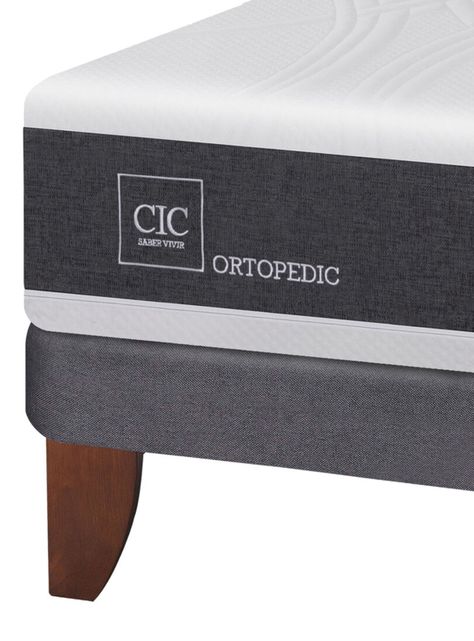 Cama Europea New Ortopedic 2 Plazas Base Dividida + Set Muebles Tigris-4