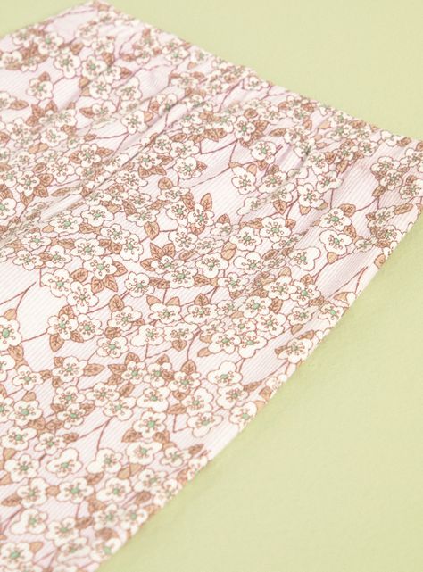 Calza Floral Cintura Elasticada-1