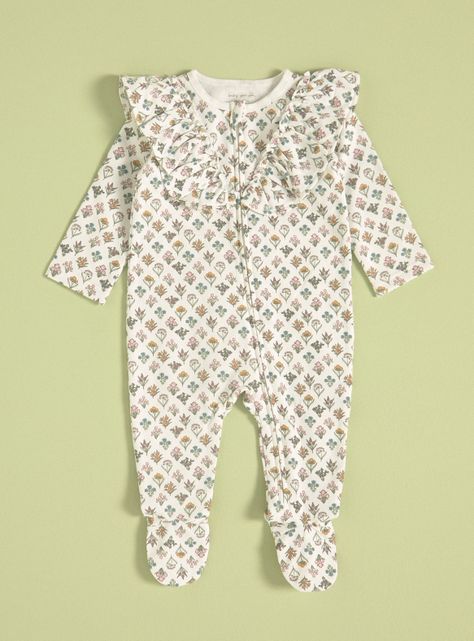 Pijama Vuelos Frontales, Estampado Floral-0