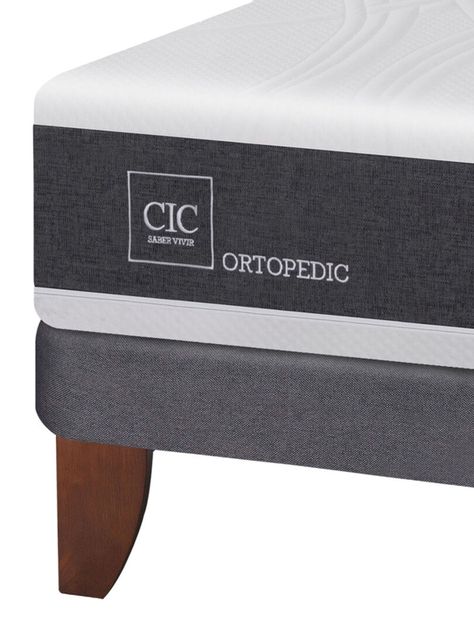 Cama Europea New Ortopedic 2 Plazas Base Dividida + Respaldo Eufrates-4