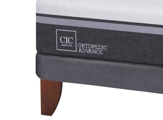Cama Europea Ortopedic Advance 1.5 Plazas Base Normal + Set Muebles Eufrates-2