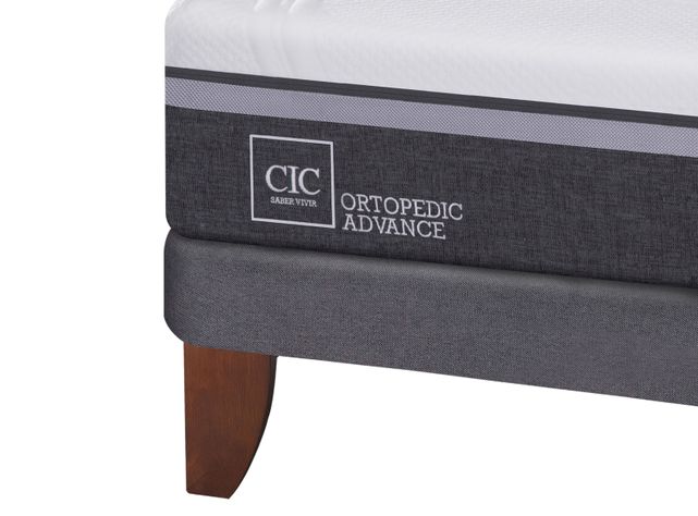 Cama Europea Ortopedic Advance 2 Plazas Base Normal + Set Muebles Eufrates-4