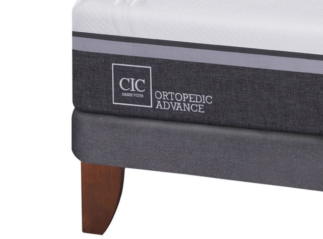 Cama Europea Ortopedic Advance King Base Dividida + Set Muebles Eufrates-2