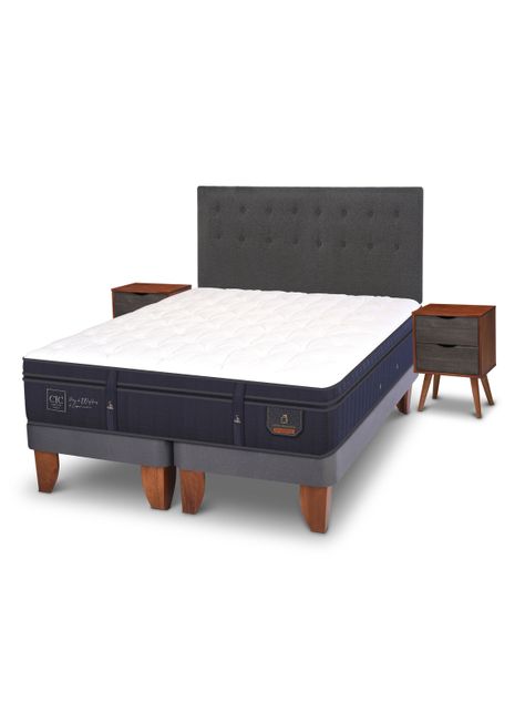 Cama Europea Super Premium King Eufrates + Set Muebles-0