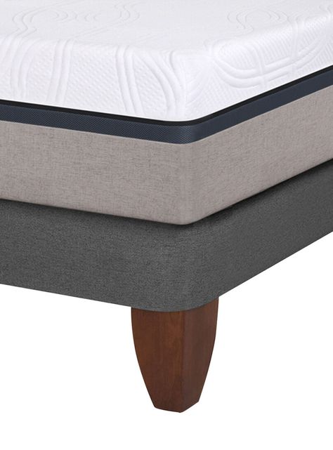 Cama Europea Balance 2 Plazas Base Dividida + Set Muebles Baker-4