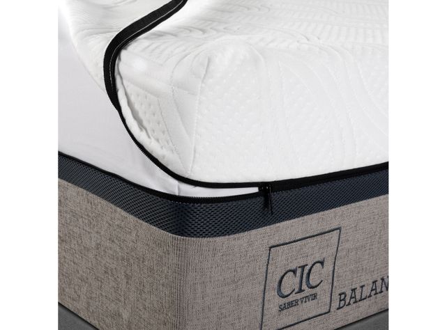 Cama Europea Balance King + Set Muebles Baker Firmeza Intermedio-2