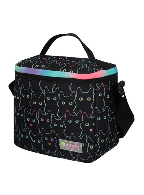 Triple Pack 5Xt Mochila Niña Gatos Negro-3