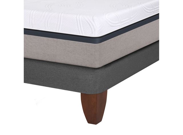 Cama Europea Balance Súper King Base Dividida + Respaldo Tamesis-4