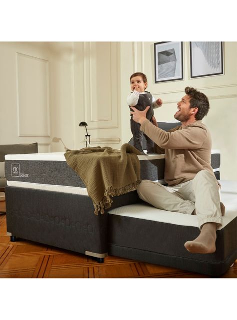 Diván New Ortopedic Black 1.5 + Set Muebles New Villarrica-4