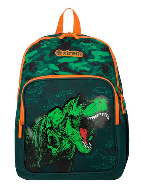 Mochila Hopper 5Xt Dino Verde-0