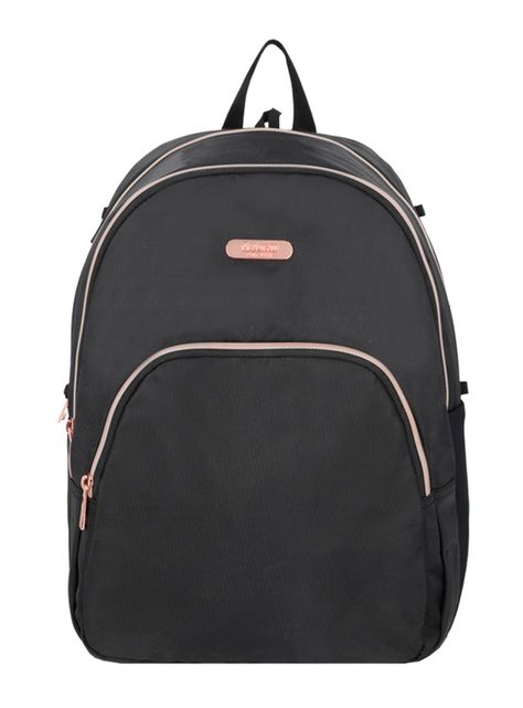 Mochila Notebook Kansas 5Xt Negro/Rose Gold 15"-0