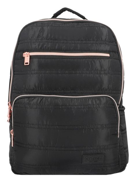 Mochila Notebook Nebraska 5Xt Negro/Rose Gold 16"-0