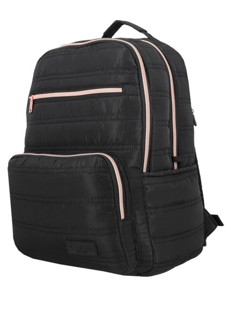 Mochila Notebook Nebraska 5Xt Negro/Rose Gold 16"-2