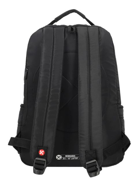 Mochila Notebook Nebraska 5Xt Negro/Rose Gold 16"-1