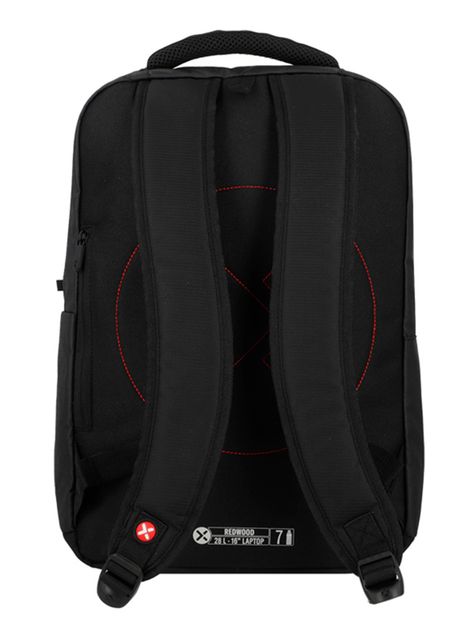 Mochila Notebook Redwood 5Xt Negro/Rojo 16"-1