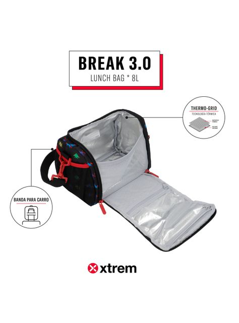 Lonchera Térmica Break 3.0 5Xt Arcade Negro-4
