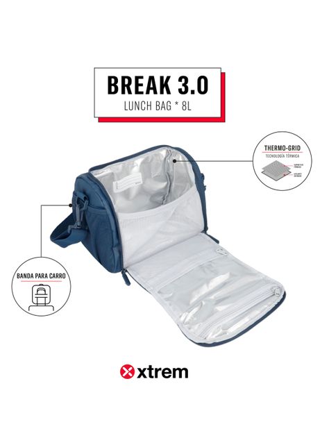 Lonchera Térmica Break 3.0 5Xt Azul Marino-4
