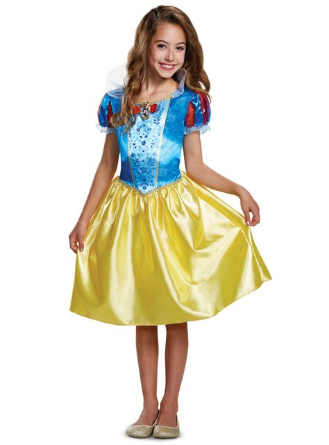 Disfraz Princesas Disney Básico Blanca Nieves-0