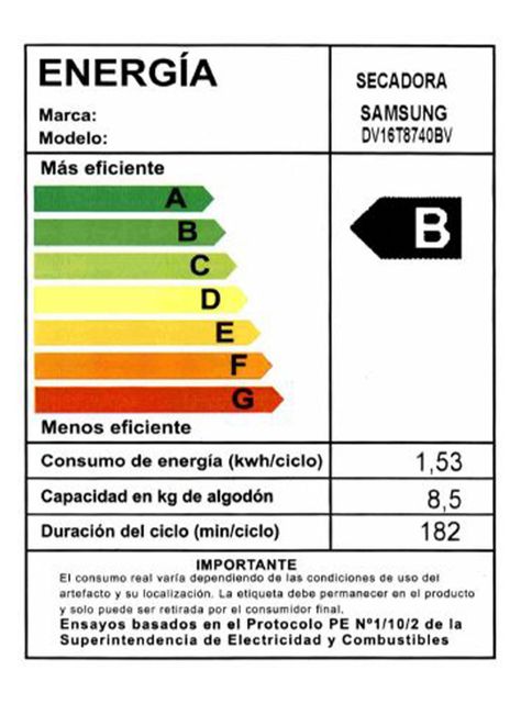 Secadora de Carga Frontal 16 kg con Heatpump DV16T8740BV/ZS-5