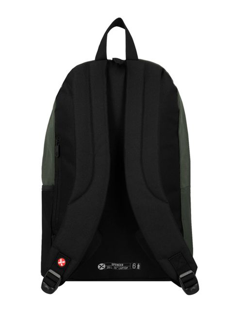Mochila Notebook Spencer 5Xt Verde 15"-1