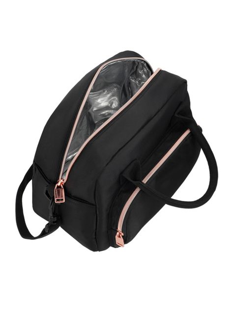 Lonchera Térmica Bayside 5Xt Negro/Rose Gold-3