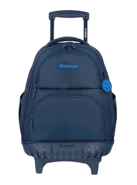 Mochila Con Ruedas Cross 2.0 5Xt Azul Marino-0