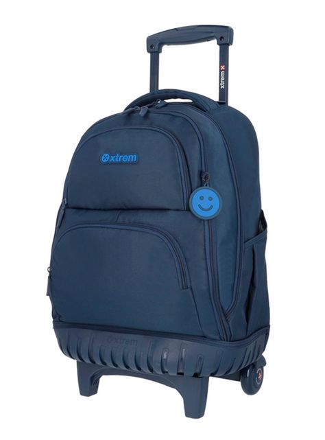 Mochila Con Ruedas Cross 2.0 5Xt Azul Marino-2