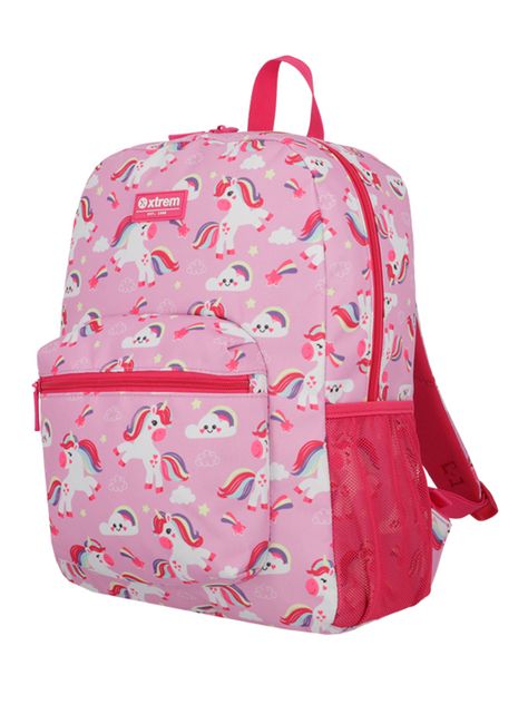 Triple Pack 5Xt Mochila Niña Unicornio Púrpura-1