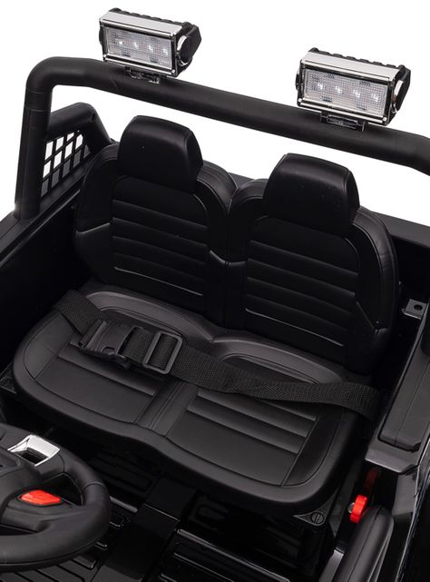 Vehiculo Infantil Negro 12V-2