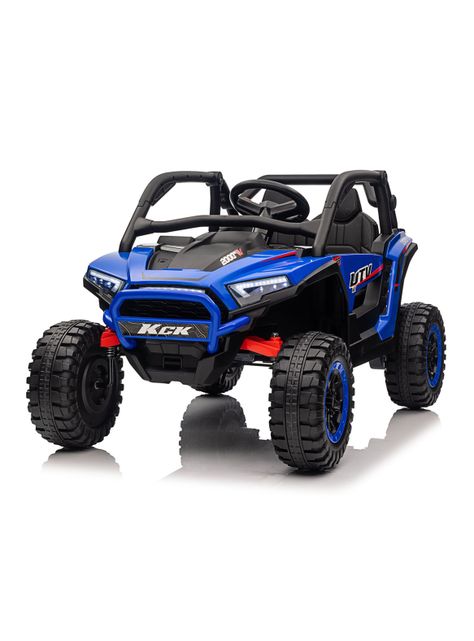 Auto a Batería Buggy Infantil Azul 24v 4x4-0