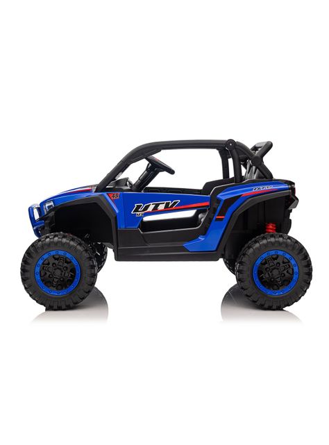 Auto a Batería Buggy Infantil Azul 24v 4x4-2