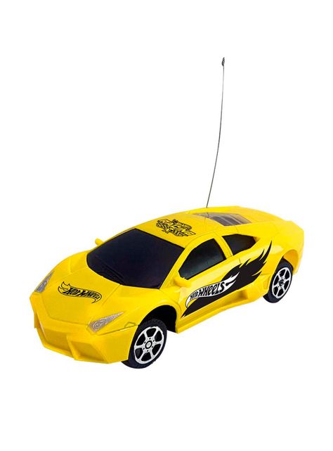 Auto a Control Remoto 1:24 Speed Amarillo-1