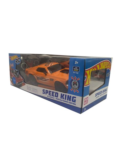 Vehículo a Control Remoto 1:18 Speed King Naranjo-1