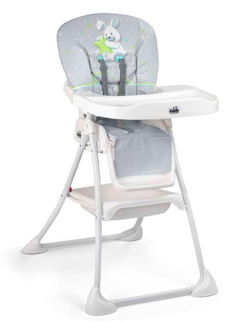 Silla Cam de Comer Mini Plus Gris-0