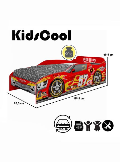 Cama Evolution Car 1 Plaza-1