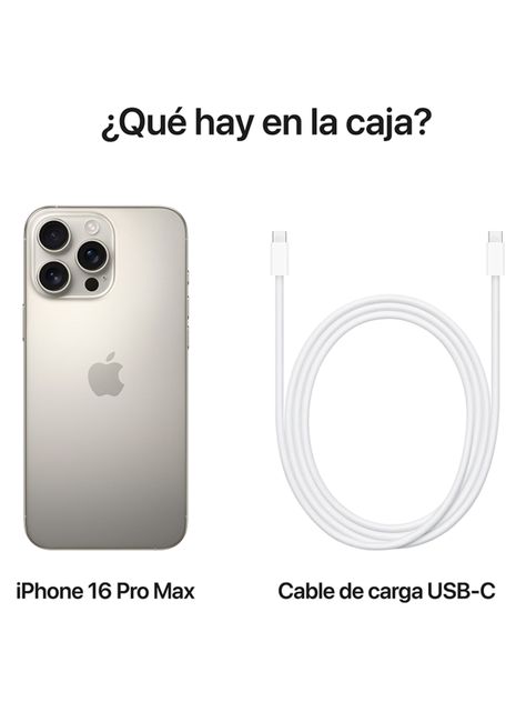 iPhone 16 Pro Max 256GB Titanio Natural Liberado-2