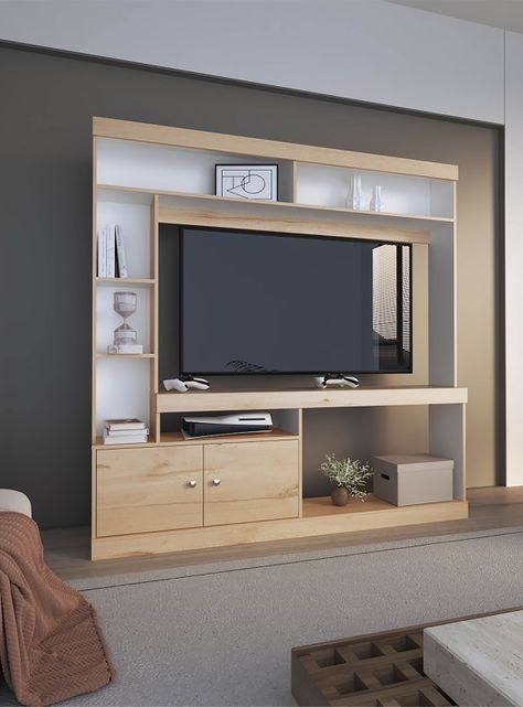 Estante TV 55" Classic Color Duna Blanco-5